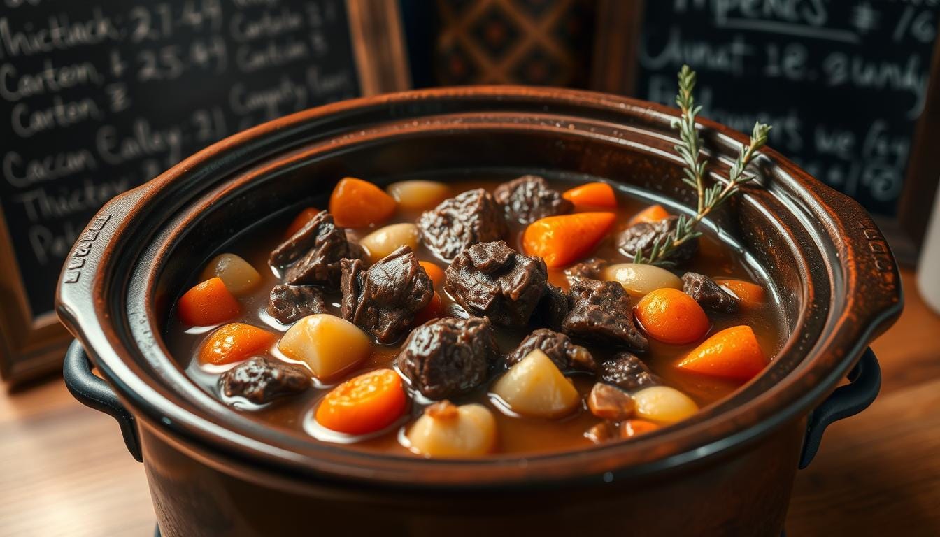 beef stew recipe crock pot