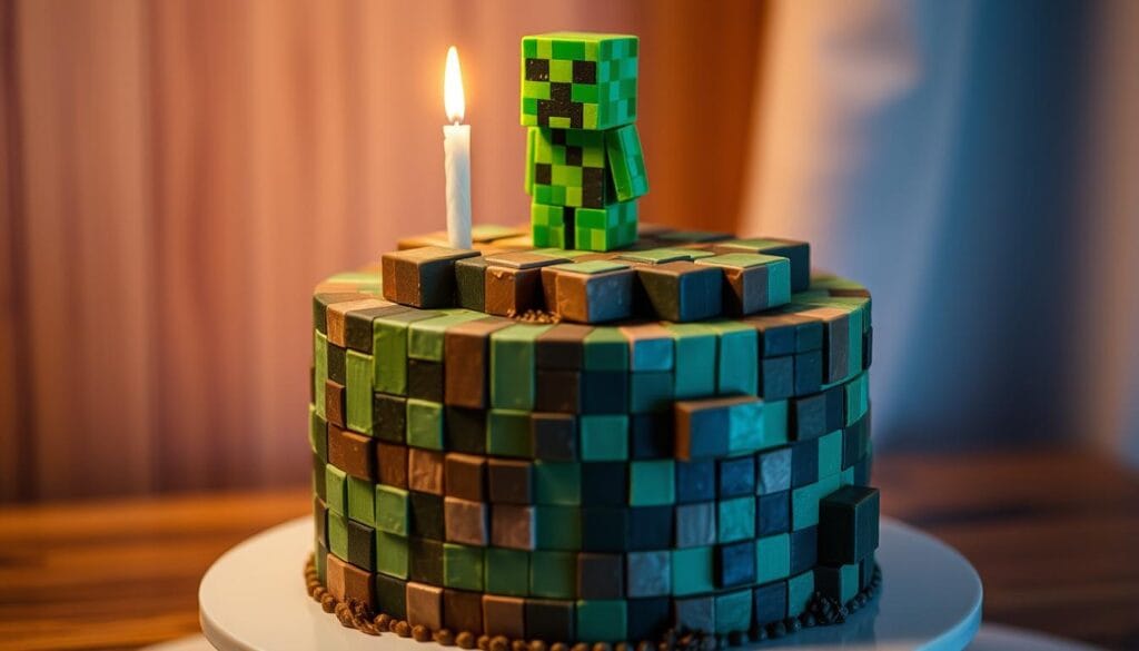 Minecraft Cake