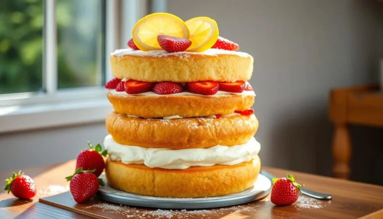 Strawberry Lemonade Cake